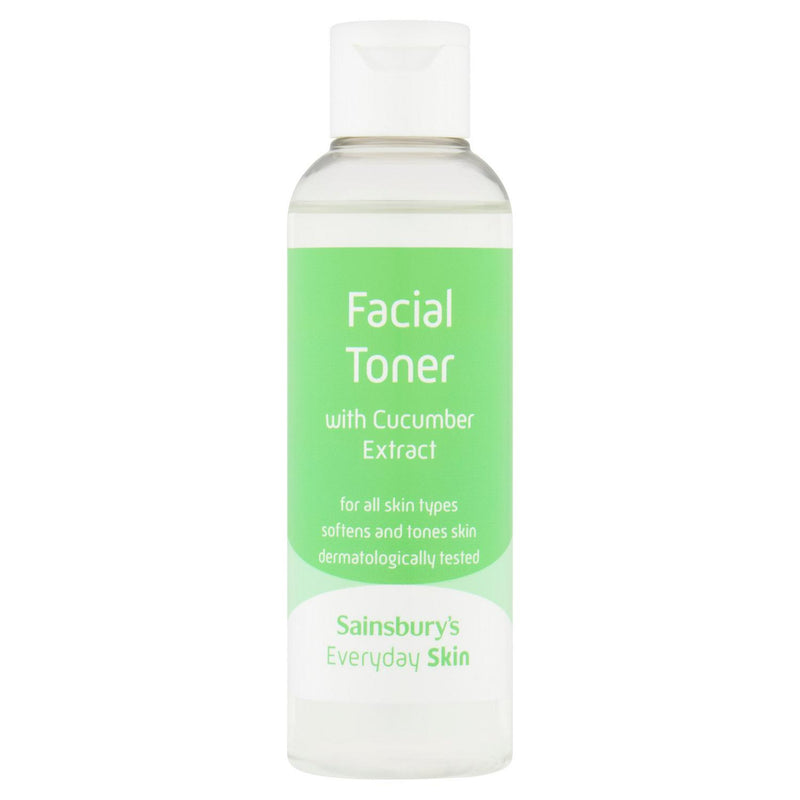 Sainsbury's facial toner with cucumber extract 150ml (British brand)