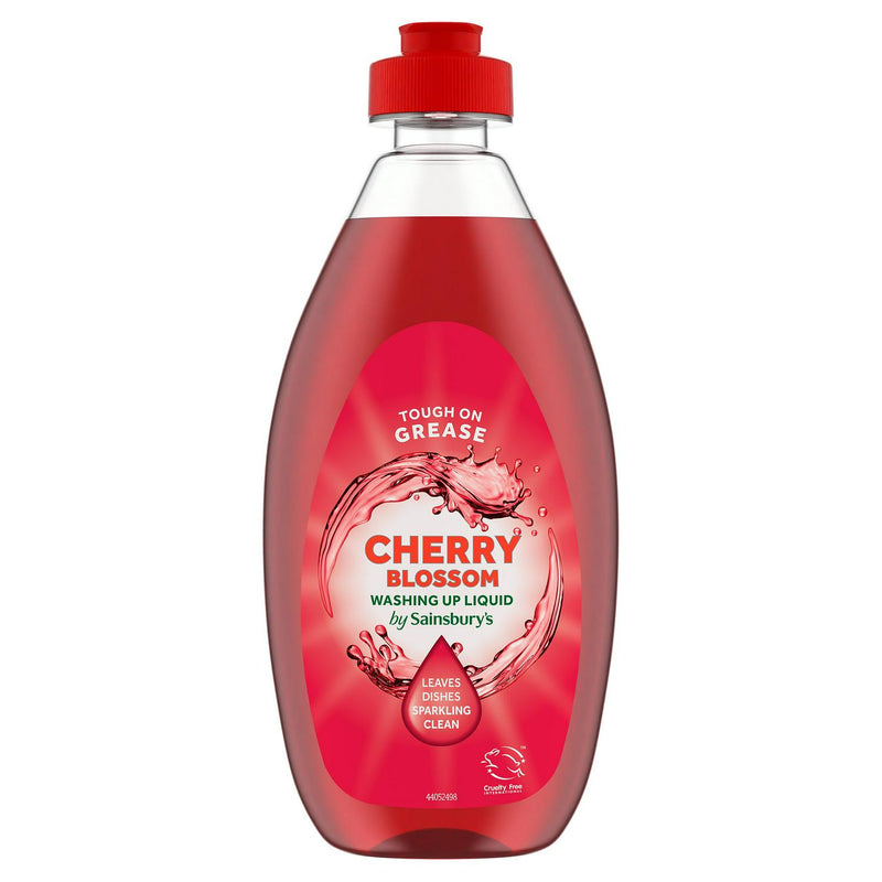 Sainsbury's Washing Up Liquid Cherry Blossom 500ml (British brand)