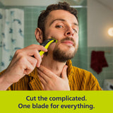 Philips Oneblade 360 face and body shaver, imported from the UK