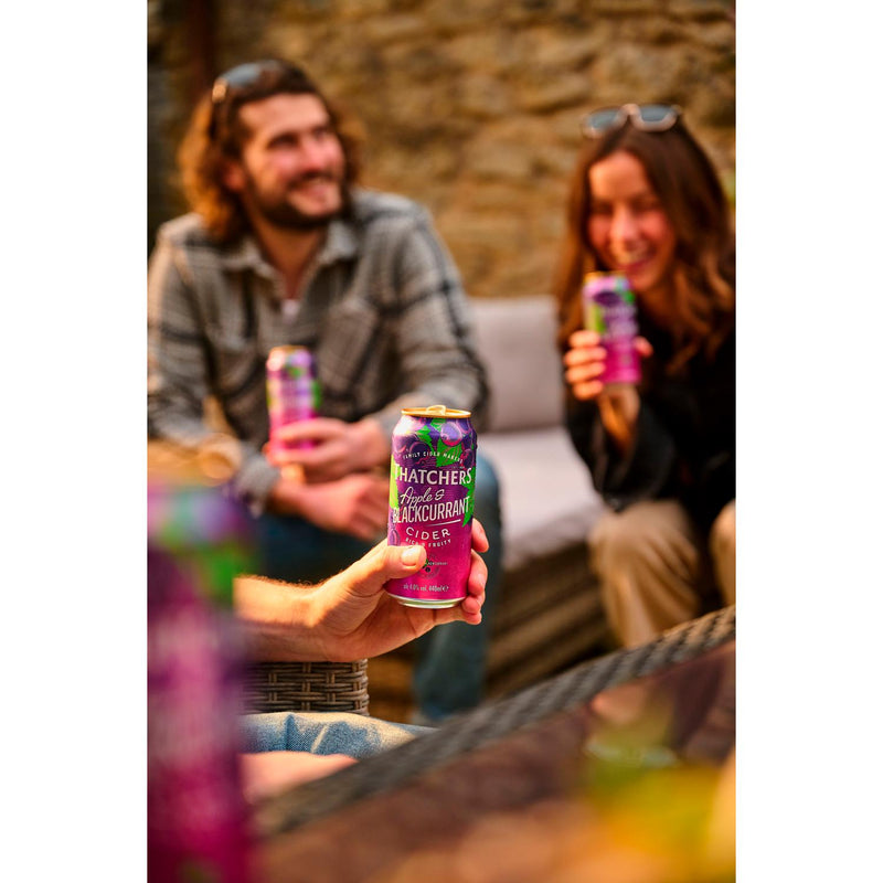 Thatchers Apple & Blackcurrant Cider 4x440ml (British brand)