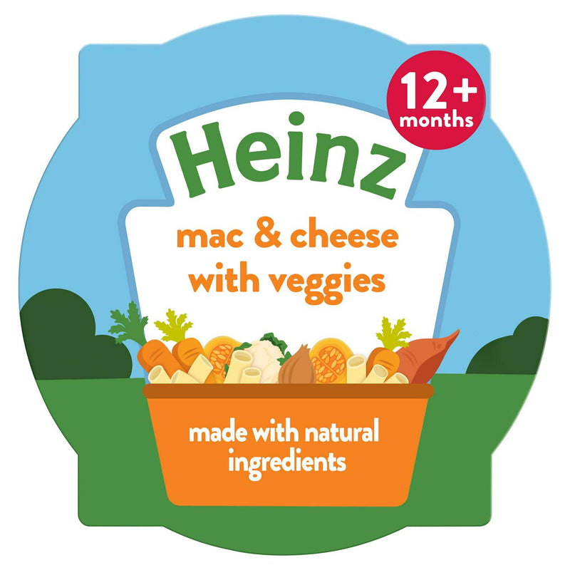 Heinz By Nature Mac and Cheese baby food tray 200g, UK version