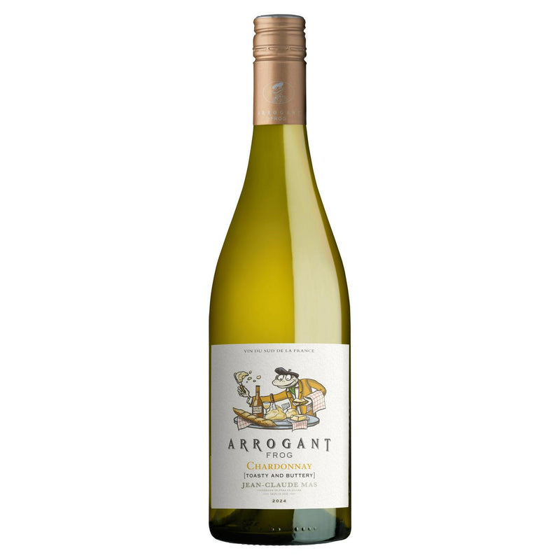 Chardonnay White Wine with Toasty and Buttery Notes