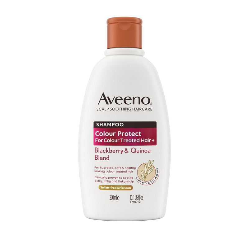 Aveeno Blackberry Quinoa Blend Shampoo 300ml Bottle - British product