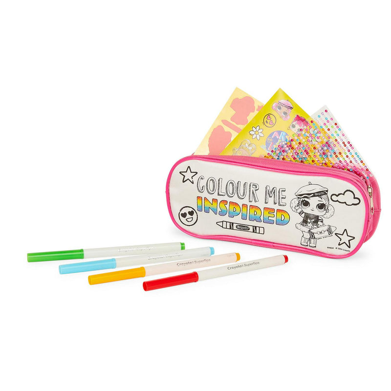 L.O.L. Surprise! Loves Crayola Surprise DIY Pencil Case Kit