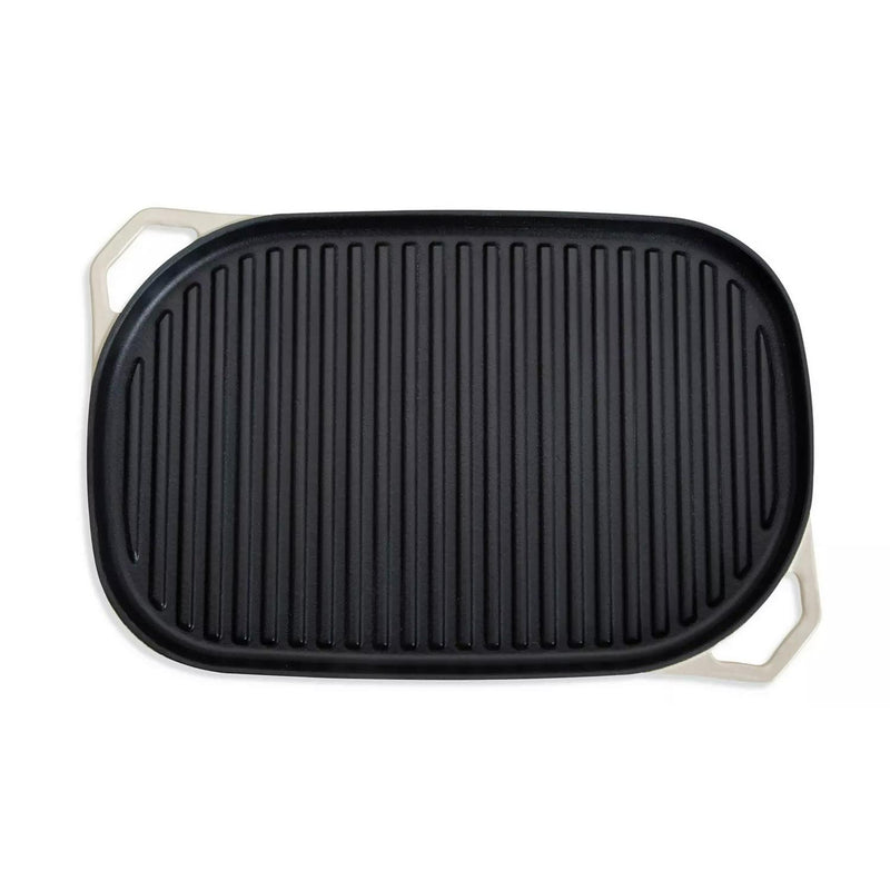 Habitat cast iron grill pan Large Cream, UK version