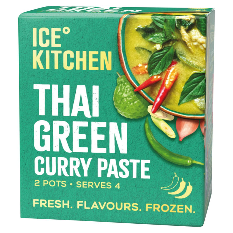 Ice Kitchen Green Curry Paste 2 x 77g, UK version