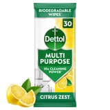 Dettol antibacterial cleaning wipes x30 - British product