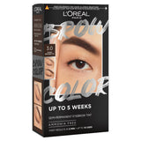 L'Oréal Paris semi-permanent brow tint in dark brunette shade 3.0, UK version