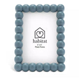 Habitat Bobble Picture Frame Blue 4x6