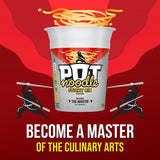 Pot Noodle Sticky Rib Instant Noodles 90g, imported from the UK