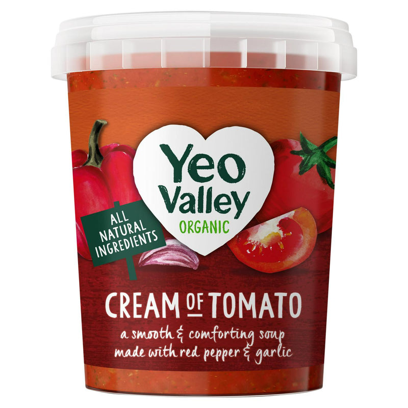 Organic Cream of Tomato and Red Pepper Soup 400g