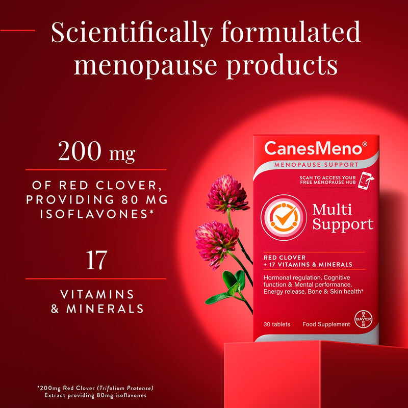 Canesmeno menopause support supplement tablets 30ct - British product