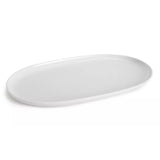 Habitat Riko Oval Porcelain Serving Platter - White