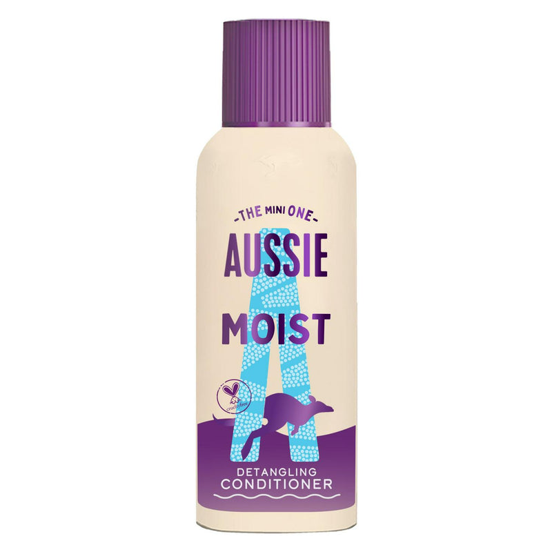 Aussie Miracle Moist detangling conditioner bottle 100ml size - British product