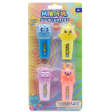 Mindful Character Highlighters Scented 4 Pack, imported from the UK