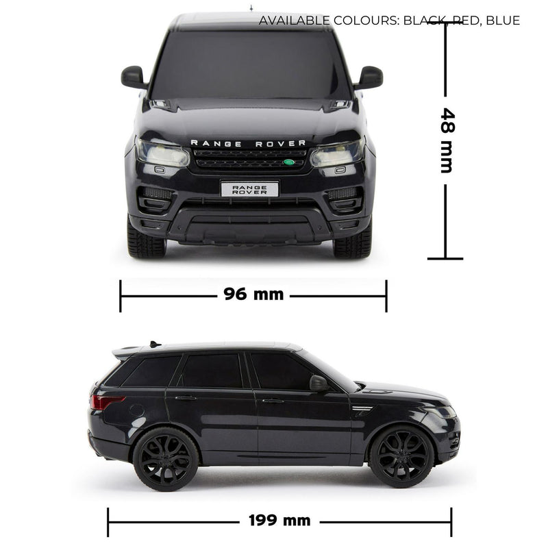 Range Rover RC toy car black 20cm imported from the UK