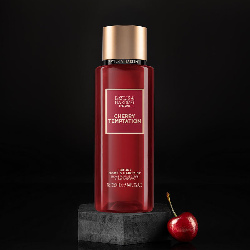 Dark Cherry and Sandalwood Body and Hair Mist 250ml