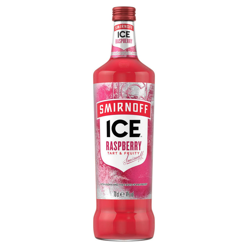 Smirnoff Ice Raspberry ready-to-drink vodka premix 700ml (British brand)