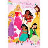 Carlton Happy Birthday Card Disney Princess Greeting Card