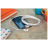 Juice Lightning Cable White 2 meter length for mobile, UK version