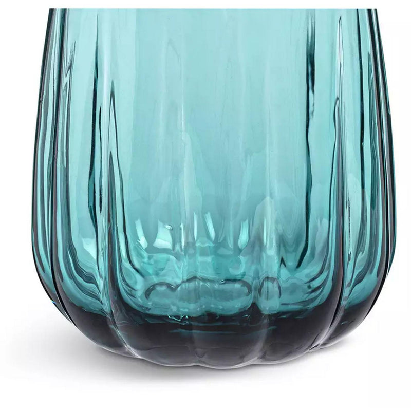 Habitat Teal Japonica Tumbler Glass 350ml, UK version