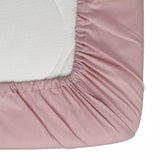 Habitat Cotton Rich 180 TC Pink Fitted Sheet
