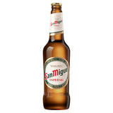 San Miguel lager beer 620ml glass bottle (British brand)
