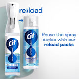 Cif all in one cleaner spray with sensitive lotus and mineral salt fragrance 280ml - British product