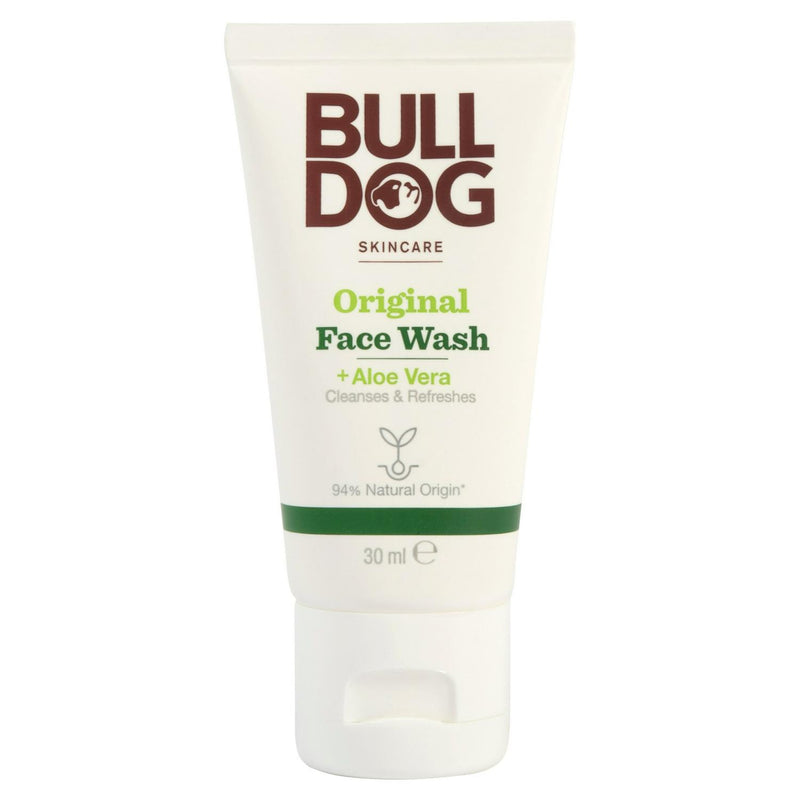 Bulldog Face Wash Travel Mini 30ml - British product