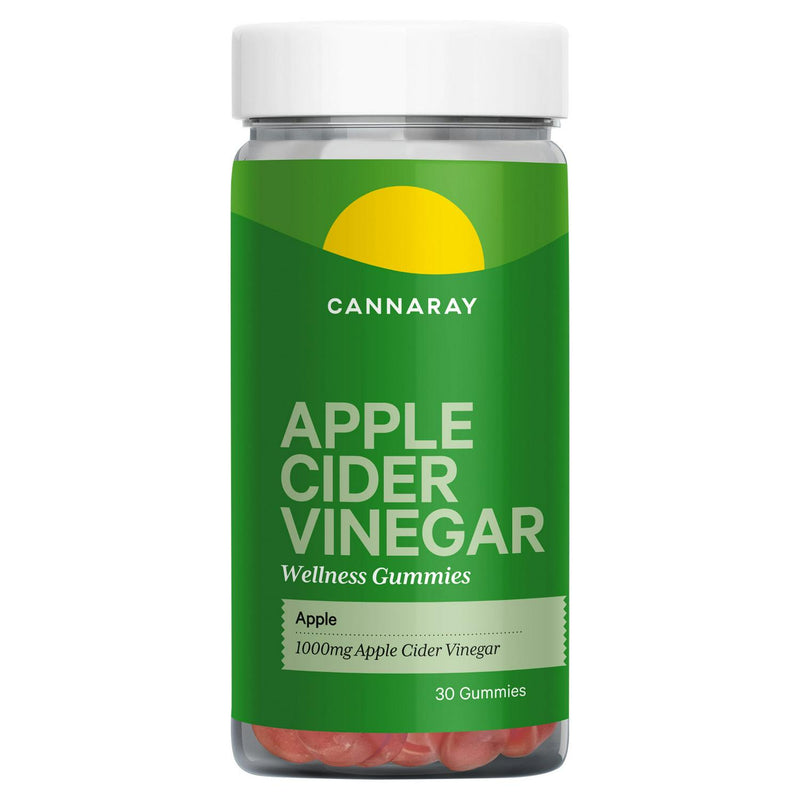 Cannaray Apple Cider Vinegar Wellness Gummies Apple 30 - British product