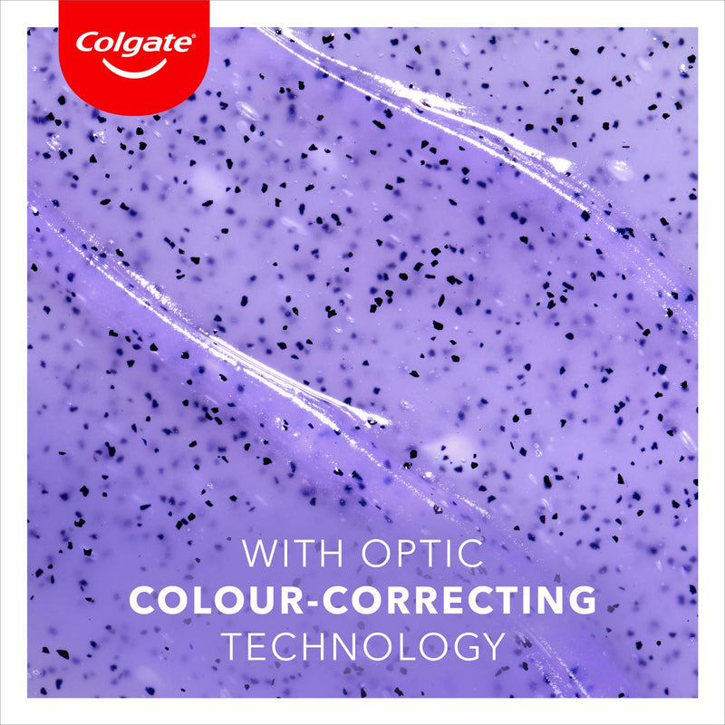 Colgate Max White Purple Reveal toothpaste 75ml, imported from the UK