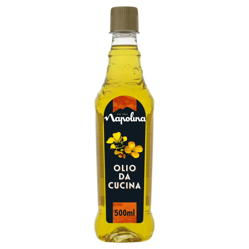 Napolina Cooking Oil Olio Da Cucina 500ml, imported from the UK