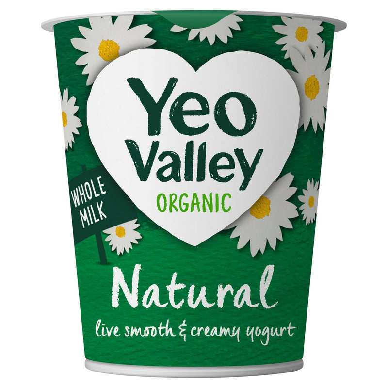 Yeo Valley Organic natural yogurt 150g (British brand)