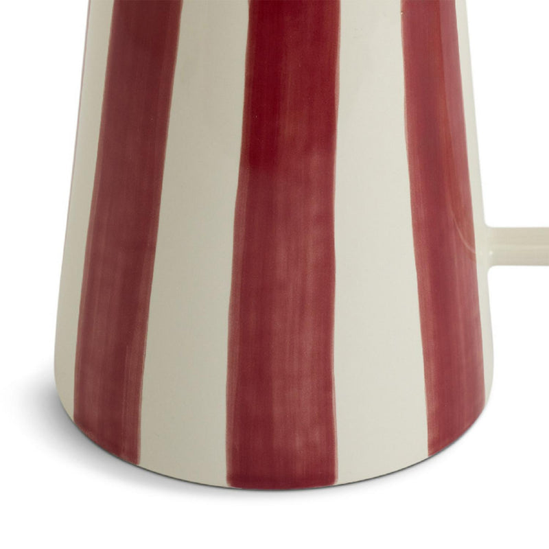 Habitat x Sanderson & National Trust Handpainted Large Stripe Berry Jug