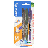 Pilot Pack of 3 FriXion School Colours Ball Pen