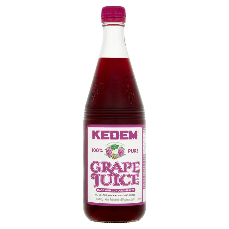 Kedem Concord Grape Juice 650ml, imported from the UK