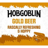Hobgoblin Gold Ale 440ml Can 10 Pack, UK version