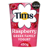 Tims Dairy Greek Style Raspberry Bio Live Yogurt 450g