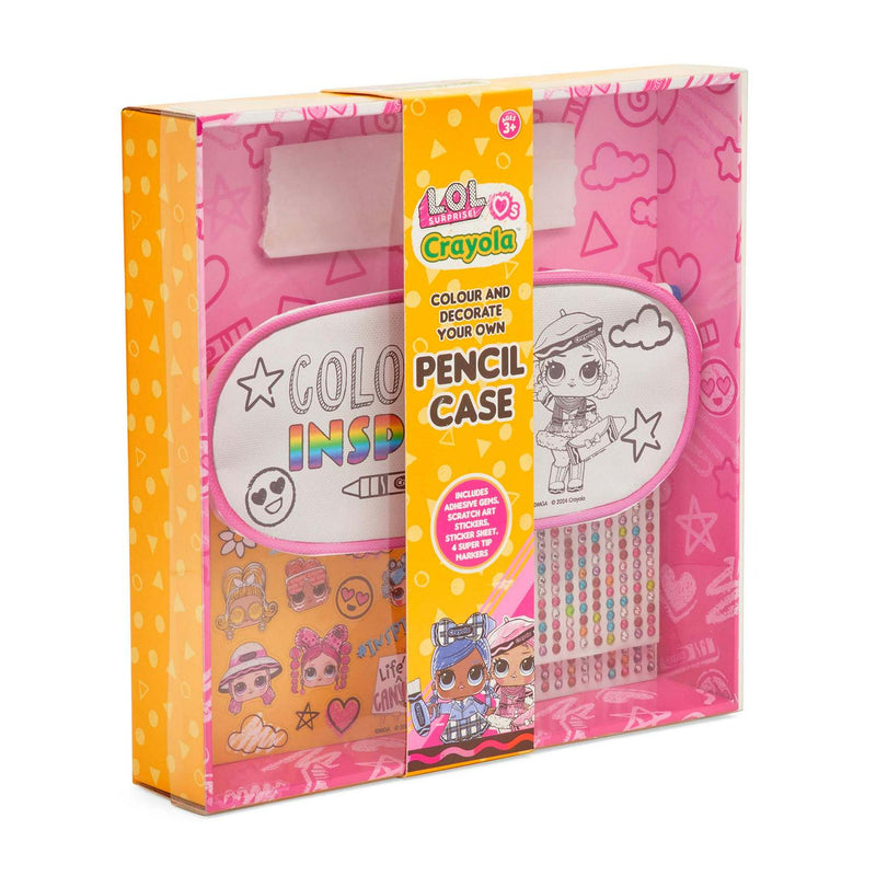 L.O.L. Surprise! Loves Crayola Surprise DIY Pencil Case Kit