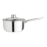 Sainsbury's Home 20cm Stainless Steel Saucepan