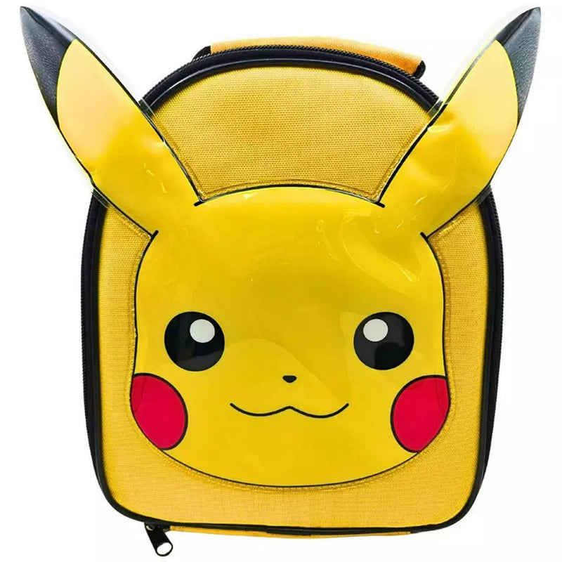 Hox Pikachu Shaped Lunch Bag 24.5cm High, UK version