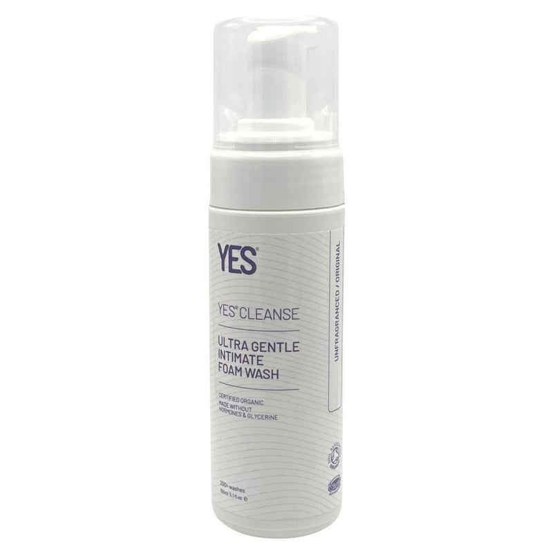 Yes Cleanse intimate foam wash ultra gentle 150ml (British brand)