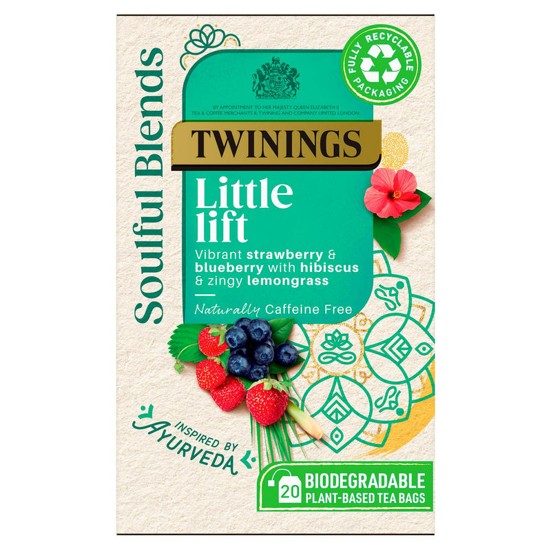 Twinings Soulful Blends herbal tea bags 20 count (British brand)