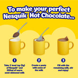 Nesquik Hot Chocolate Powder 400g, imported from the UK