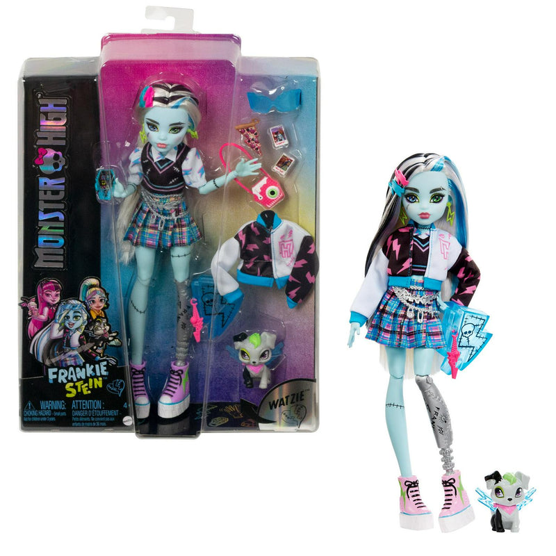 Monster High fashion doll assortment with pet figure 0.4kg, imported from the UK