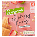 Go Ahead Strawberry Fruit and Oat Bakes 6x35g, UK version