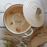 Habitat cream cast iron casserole dish 3.3 Litre, UK version