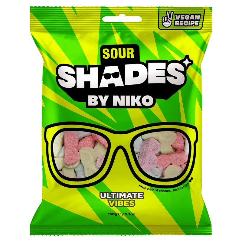 Shades by Niko sour sweets 150g - British product