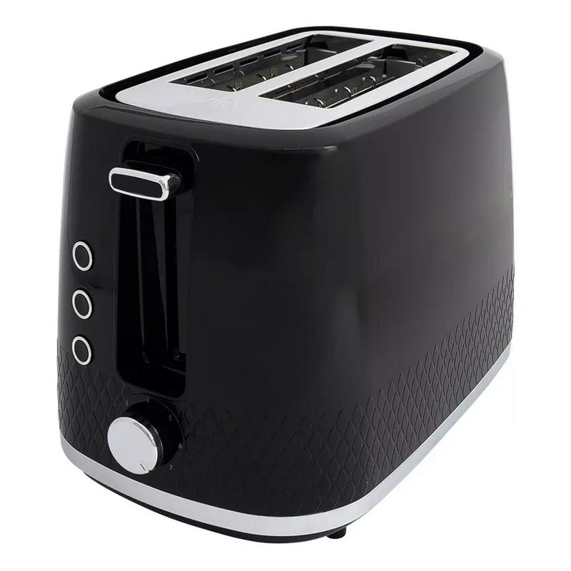 Cookworks Selcey 2 Slice Toaster Black model - British product