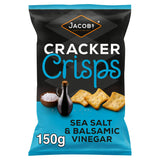 Jacob's salt and balsamic vinegar cracker crisps 150g sharing bag, UK version
